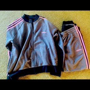 Large Adidas Warm Up Set